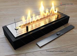 Механічний біокамін Алаід Style 500 K-C1 Gloss Fire  #1681490