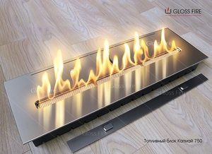 Механічний біокамін Катмай 750 Gloss Fire  #1681482