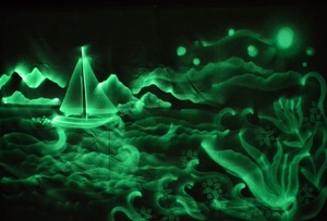 Светящаяся краска Нокстон для отделки помещений 0.5л #1680422