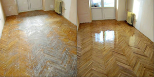 Реставрация паркета шлифовка циклевка Харьков  #1681142