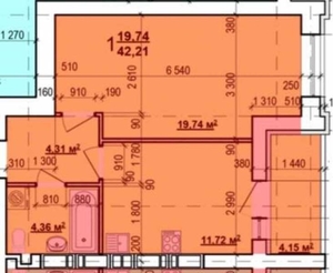 Продам!!! 1к кв ХТЗ новострой! #1682703