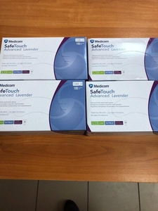 Одноразові рукавиці нітрилові,  латексні. Розміри S,  M,  L,  XL #1685295