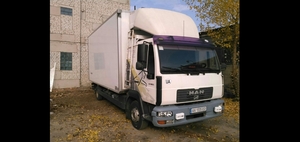 Рефрижератор MAN 5 тонн (10 европалет) с водителем ищет работу по Харькову и обл #1684826