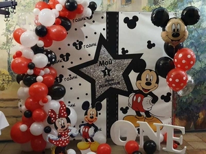 Оформление воздушными и гелиевыми шарами #1687066