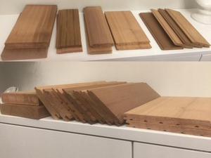 Купить вагонку из канадского красного кедра #1687304