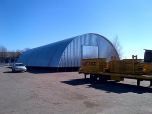 Ангар арочный бескаркасный #1686346