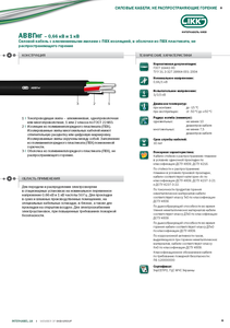 Кабель марки AВВГнг «Интеркабель Киев»™ #1688811