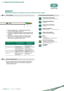 Провода и шнуры марки H05VV-F «Интеркабель Киев»™ #1688744