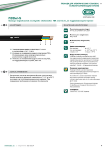 Провода марки ПВВнг-5 «Интеркабель Киев»™ #1688786