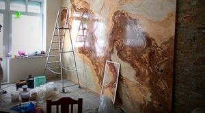 Венецианская штукатурка/ Декоративні фарби та штукатурки #1689616