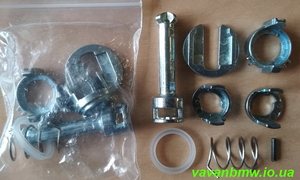 Ремкомплект личинки замка БМВ Х5, е53, е83, е46.Личинка замка двери BMW Х5, е53, е83 #1600863