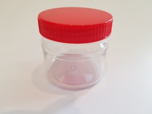 Банка с крышкой пластиковая 60 мл. #1691172