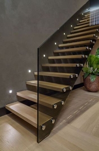 Лестницы,  дерево,  стекло,  ограждения. Изделия от производителя #1693750
