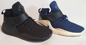 Кроссовки высокие облегченные Найк супер комфорт верх на липучке подростковые #1694374