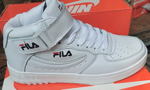 Кроссовки высокие FILA демисезонные прошитые есть c 34 по 44 р-р Опт Розница #1694371