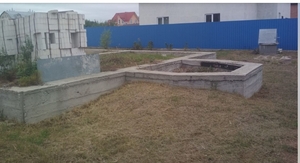 Участок в Обухове,  на Дзюбовке с забором и фундаментом #1694005