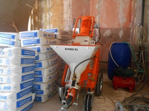 Машинная штукатурка в Харькове,  работа от 100 грн. #1697067