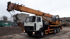 Автокран Машека в аренду,  25 т,  28 м,  Киев и область #1697083