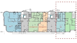 Бойчука (Киквидзе) 17,  ЖК 52 Жемчужина (Pechersk Plaza). 210м нежилого фонда #1696079