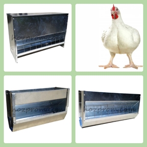 Металлические бункерные кормушки для птицы #1306766