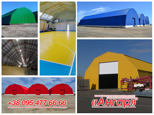 Ангары герметичные: не задувает снег,  не затекает вода. #1696712