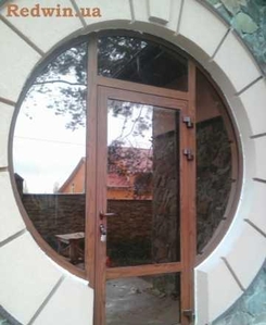 Алюминиевые двери. Двери входной группы с замком #1697129