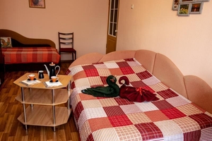 Посуточно 1-но комн. квартира,  центр,  3 спальных места #1699497