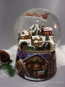 Снежный музыкальный шар #1593167