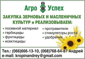 Продажа посевного материала подсолнечника,  СЗР и масел #1699498