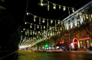 Наружная гирлянда Delux ICICLE #1699352