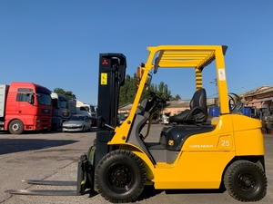 Вилочный автопогрузчик газ-бензиновый Mitsubishi с ротатором #1697969