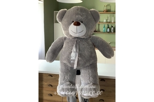 Мишка 160 см серый перламутр #1699004