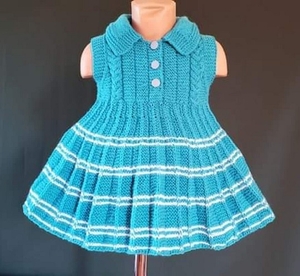 	 На подарок.Вязаное платье-туника 