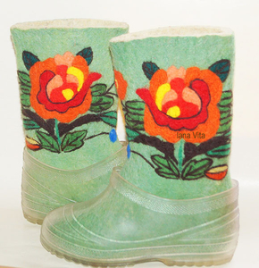 Валянки ручної роботи,  самокатки,  валенки ручной работы,  детская обувь,  дітям  #1702171