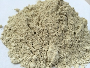 Глина Желтая молотая (порошок),  пакет 1 кг #1702348