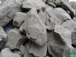 Глина Голубая кусковая,  пакет 1 кг #1702338