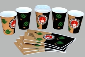 Заготовка для изготовления бумажных стаканов #1705313