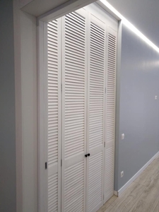 двери жалюзи в гардеробной #1511167
