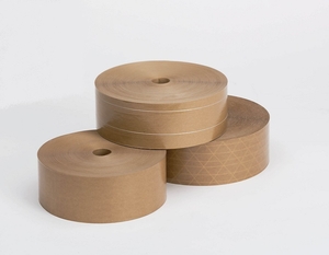 Бумажный крафт скотч активируемый водой,  клейкая лента,  Viskom #1705673