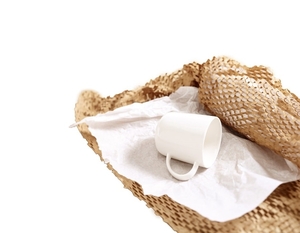 Крафт-бумага упаковочная 50 см х 100 м PaperPack,  сотовая перфорированная бумага #1705696