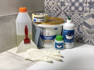 Акрил для реставрации ванн ванной Plastall #1707534