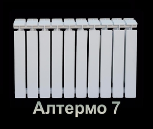 Біметалеві радіатори опалення,  модель АЛТЕРМО 7 #1707084