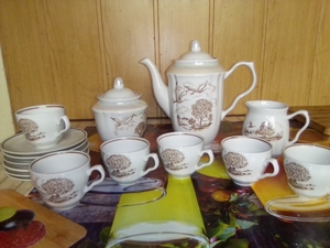 Красивый кофейный сервиз #1707033