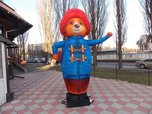 Надувной зазывала мишка Паддингтон #1707149