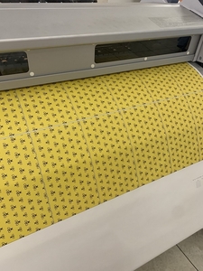 Нанесение узоров и рисунков на ткань методом сублимации красителя #1707150