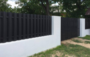 Металевий штахетник,  паркан з сайдингу,  паркан-жалюзі,  паркан з фасадних панелей #1710319