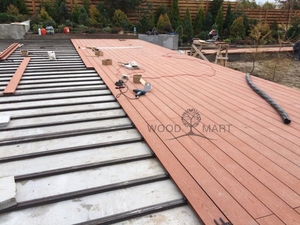 Изготовление и установка террас,  фасадов из террасной доски,  Киев #1709396