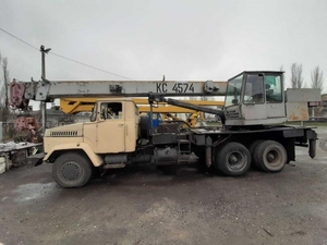 Услуги автокрана 20 т,  21, 7 м,  на базе КРАЗ #1710317