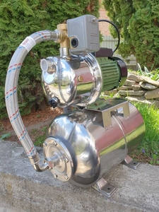 Насосная Станция нержавейка 24л 1, 5 Киловата Польская Гидрофор #1710614