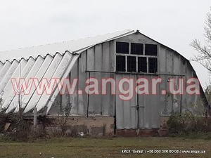 Ангар 12х29 шатровый дюралюминиевый демонтированный #1709600